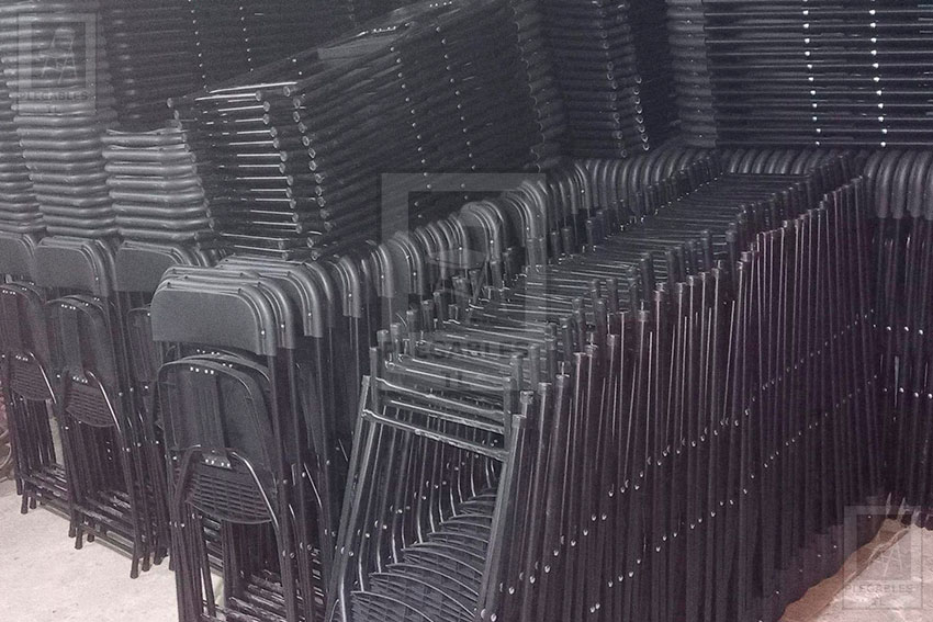 Fabrica de Sillas y Mesas Plegables TL en Mexico CDMX